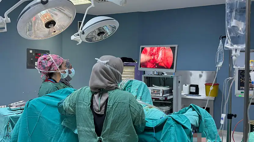 Kahta Devlet Hastanesinde kadın hastalıkları ve doğum alanında bir ilk