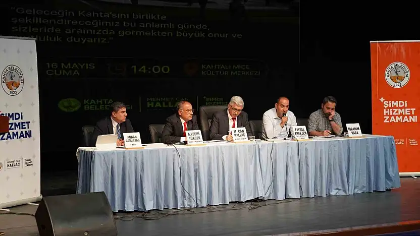 Kahta Eski Çarşı Kentsel Dönüşüm Projesine hak sahiplerinden tam destek