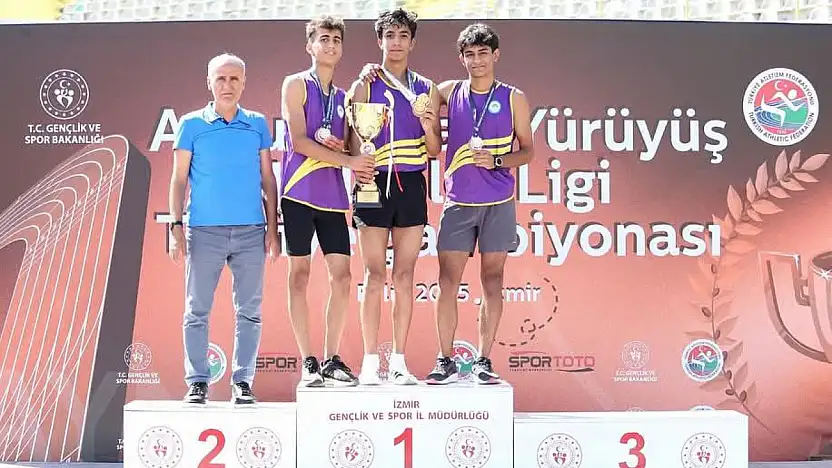 Kahta Gençlik Spor Kulübü Sporcusu Mustafa Yavaş, Türkiye Şampiyonu oldu