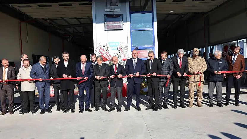 Kâhta ilçesinde Yeni Araç Muayene İstasyonu hizmete açıldı