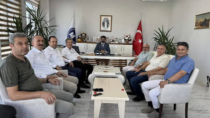 Kaygusuzoğlu'ndan Başkan Çelik'e ziyaret
