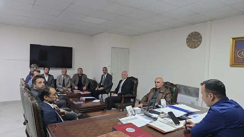 Kaymakam Algın kurum müdürleriyle bir araya geldi
