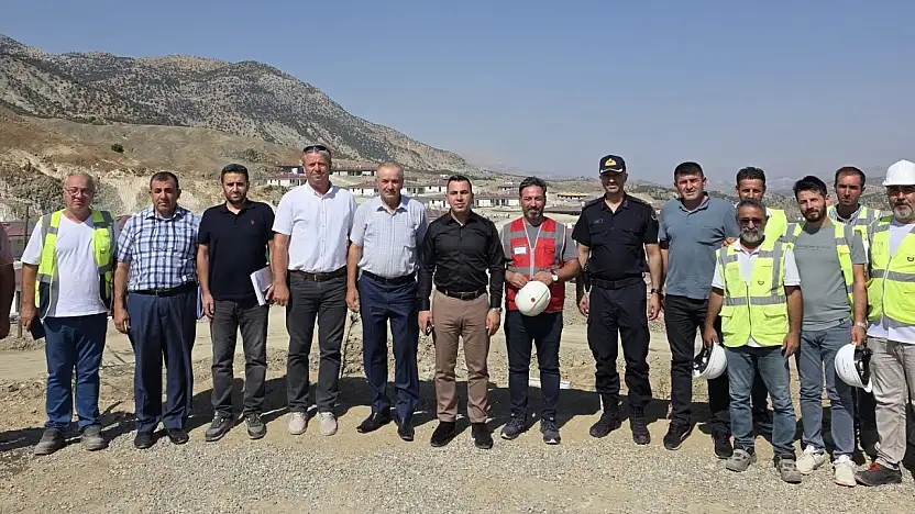 Kaymakam Algın Savran köyünde incelemelerde bulundu