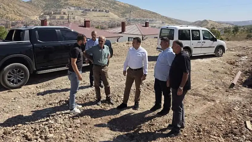 Kaymakam Algın Yukarıçöplü Köyünde incelemelerde bulundu