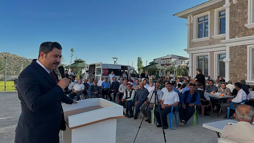 Kaymakam Bozkurtoğlu için veda yemeği düzenlendi