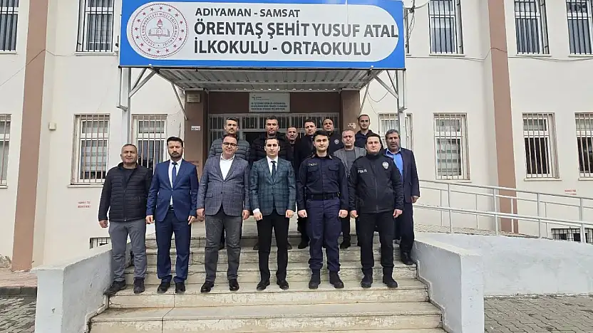 Kaymakam Gökçayır ve Başkan Fırat öğrencilerle bir araya geldi