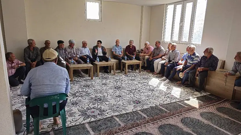 Kaymakam Güngör'den Akçatepe ve Elçiler köyüne ziyaret