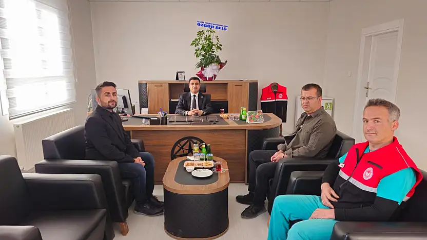 Kaymakam Güngör ilçe Tarım müdürlüğünde incelemelerde bulundu