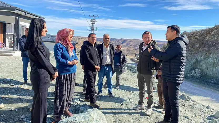 Kaymakam Güngör Öğütlü Köyünde incelemelerde bulundu
