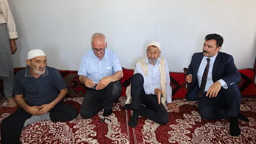 Kaymakam Soysal'dan Kıbrıs Gazilerine vefa ziyareti