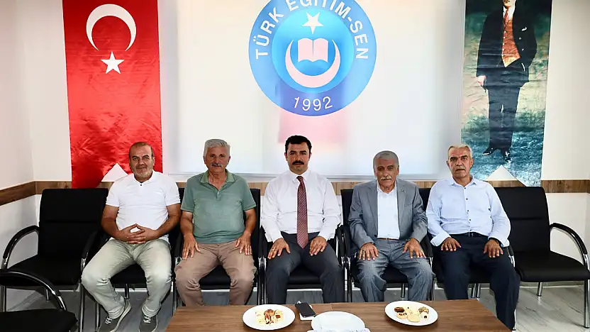 Kaymakam Soysal'dan Şemsettin Ağar'a ziyaret