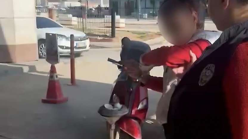 Kediye taşla vuran kadın yakalandı