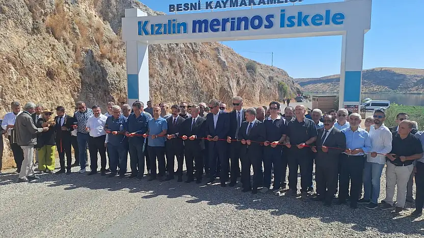 Kızılin Merinos İskelesi'nin açılışı gerçekleştirildi