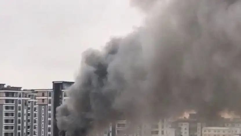 Konteyner kentte korkutan yangın