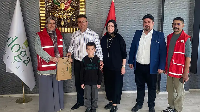 Küçük yüreklerden büyük iyilik