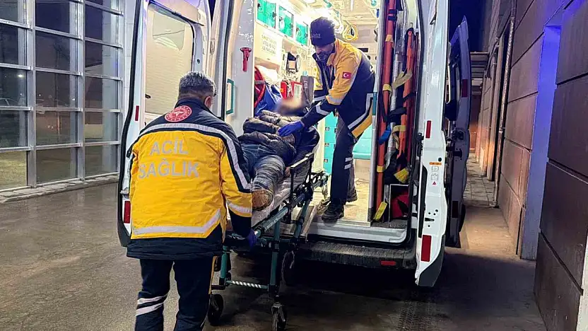 Madde kullandığı iddia edilen 2 şahıs hastaneye kaldırıldı