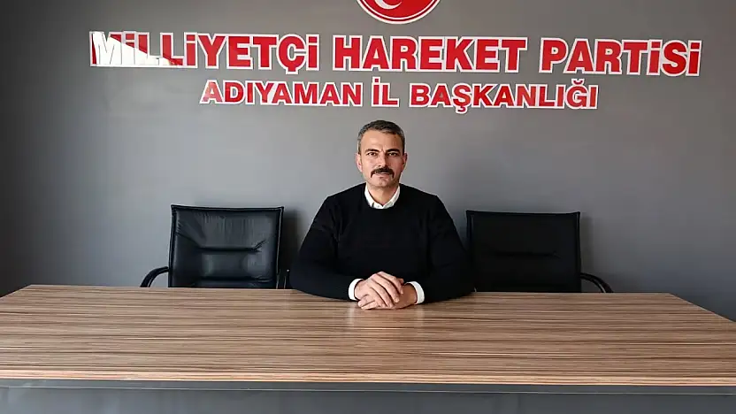 MHP  Adıyaman İl Başkanı Ali Önat Görevini Bıraktı
