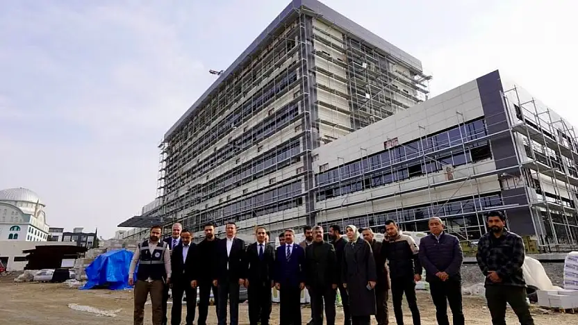 Milletvekili Alkayış, 150 Yataklı Devlet Hastanesinde incelemelerde bulundu