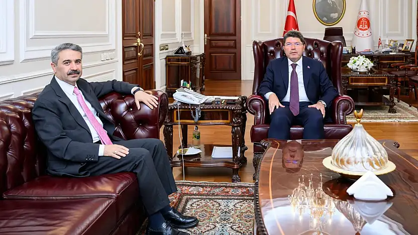 Milletvekili Alkayış Adalet Bakanı Yılmaz Tunç ile bir araya geldi