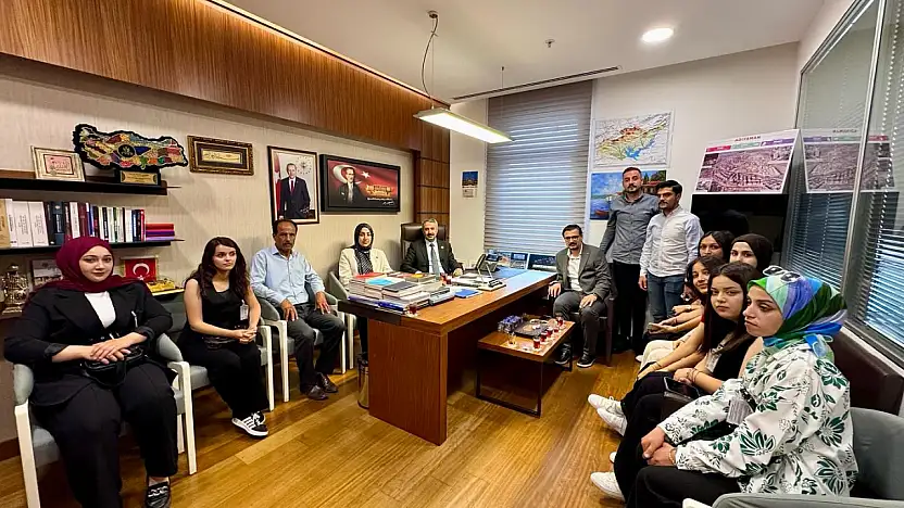 Milletvekili Alkayış Adıyaman Üniversitesi öğrencilerini ağırladı