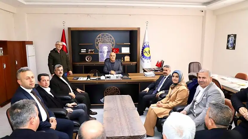 Milletvekili Alkayış'tan Küçük Sanayi Sitesine ziyaret