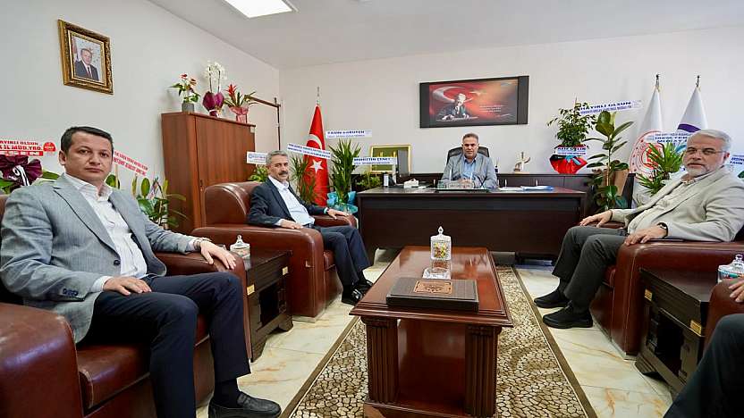 Milletvekili Alkayış'tan SGK il müdürü Çelik'e ziyaret