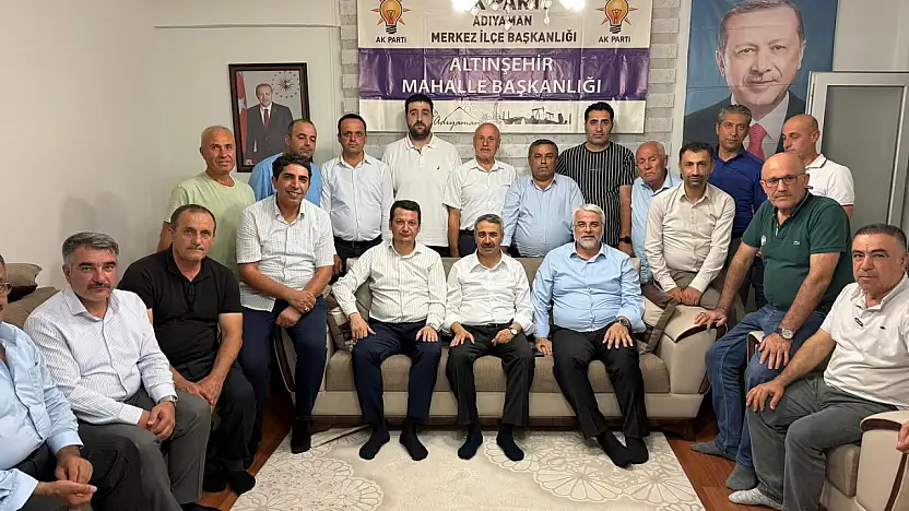 Milletvekili Alkış Altınşehir Mahalle Toplantısına katıldı