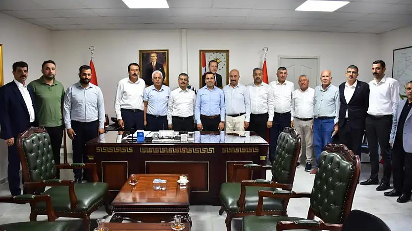 Milletvekili Keleş'ten Kaymakam Algın'a hayırlı olsun ziyareti
