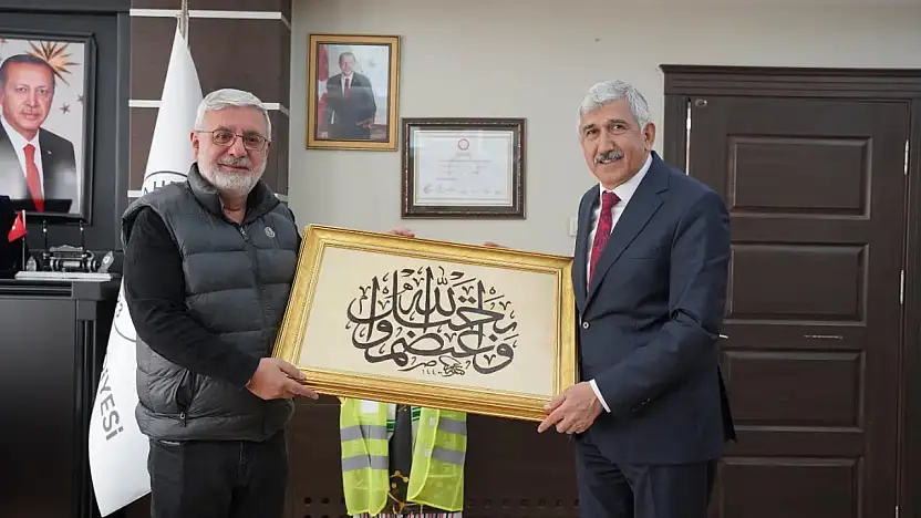 Milletvekili Metiner'den Kahta Belediyesine ziyaret