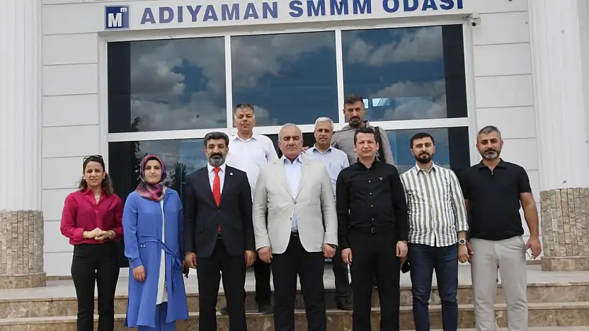 Milletvekili Özhan'dan Başkan Çelik'e hayırlı olsun ziyareti