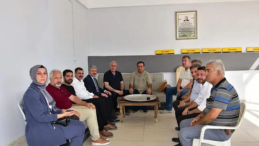 Milletvekili Özhan'dan Başkan Arslan'a ziyaret