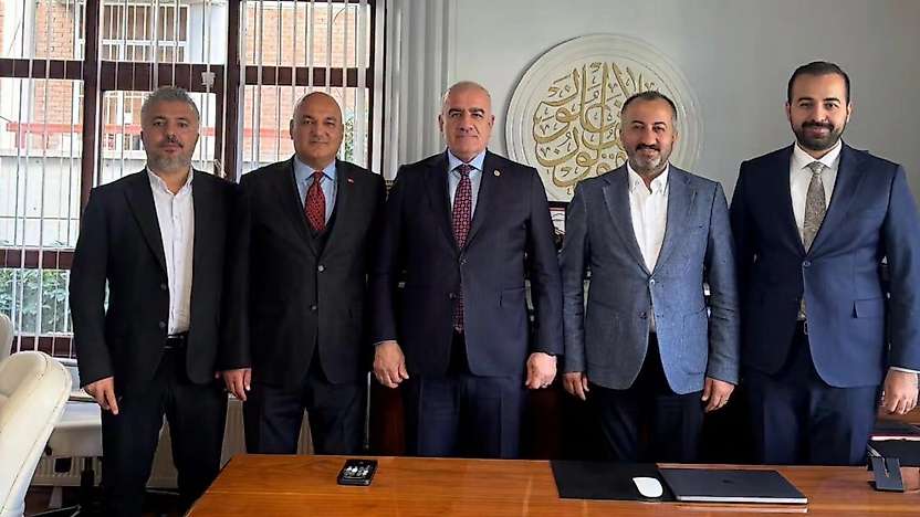 Milletvekili Özhan'dan Başkan Akgün'e ziyaret