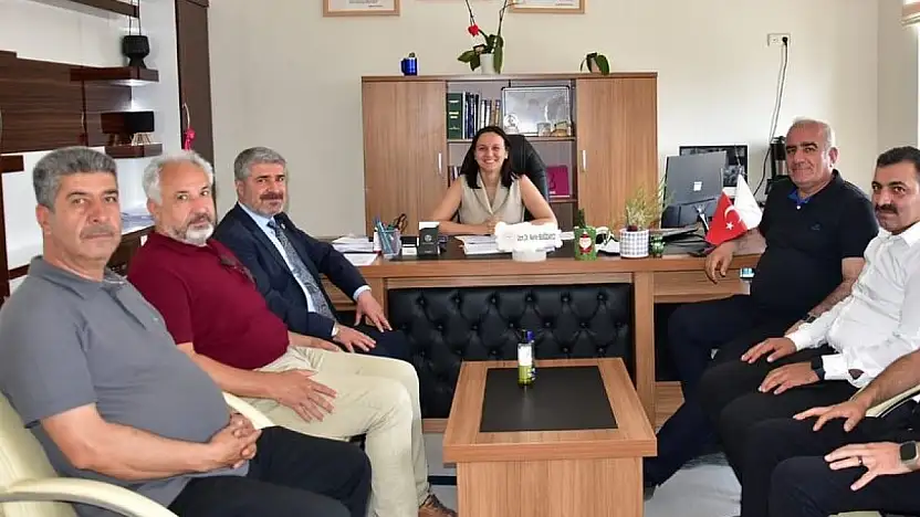 Milletvekili Özhan'dan Besi ilçe sağlık müdürlüğüne ziyaret