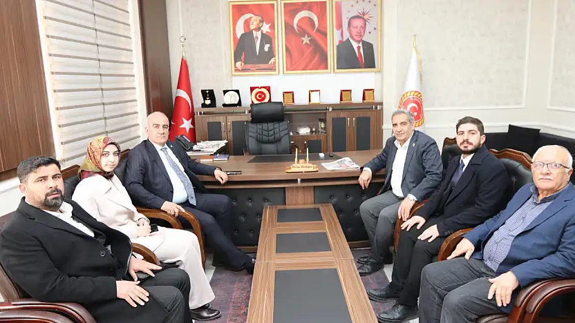 Milletvekili Özhan'dan İl Genel Meclisi Başkanı Erdoğan'a ziyaret