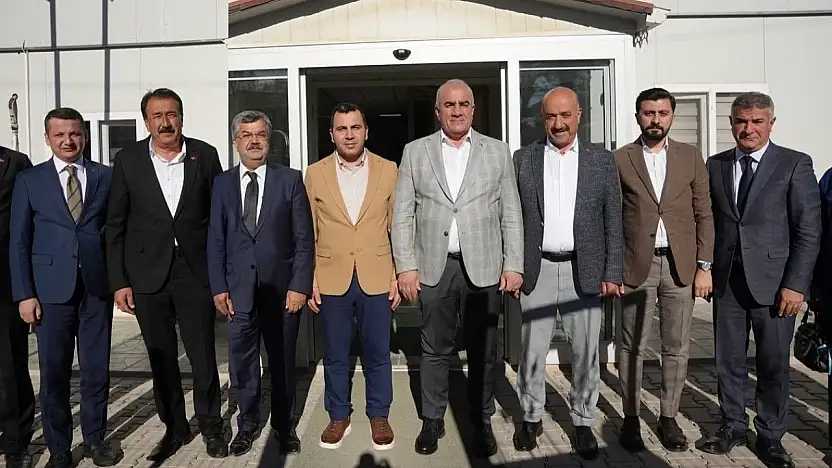 Milletvekili Özhan'dan Kaymakam Algın'a ziyaret