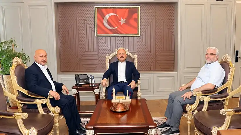 Milletvekili Resul Kurt ve Başkan Kablan'dan Vali Varol'a ziyaret