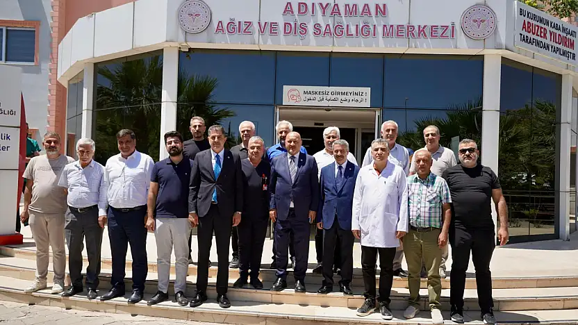 Milletvekillerinden Ağız ve Diş Hastanesine ziyaret
