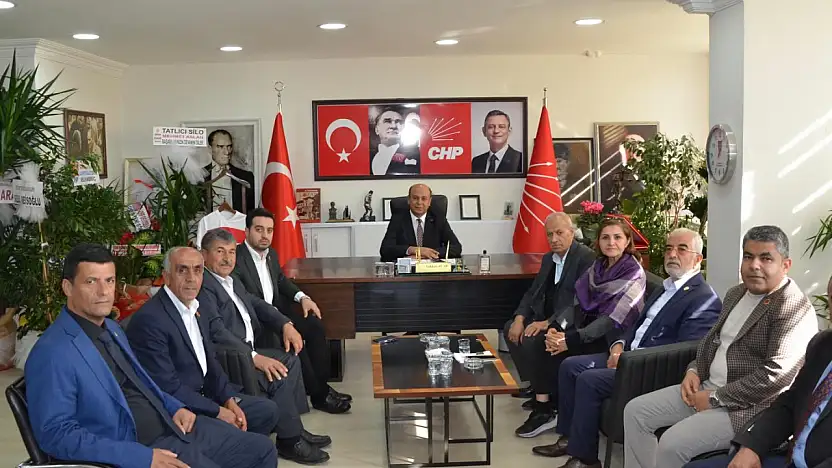 Muhtarlardan Başkan Acar'a ziyaret