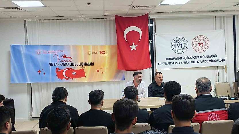 Adıyaman'da Gaziler Öğrencilerle Bir Araya Geldi