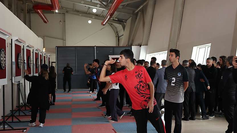 Okul Sporları Sezonu Dart Müsabakalarıyla Başladı