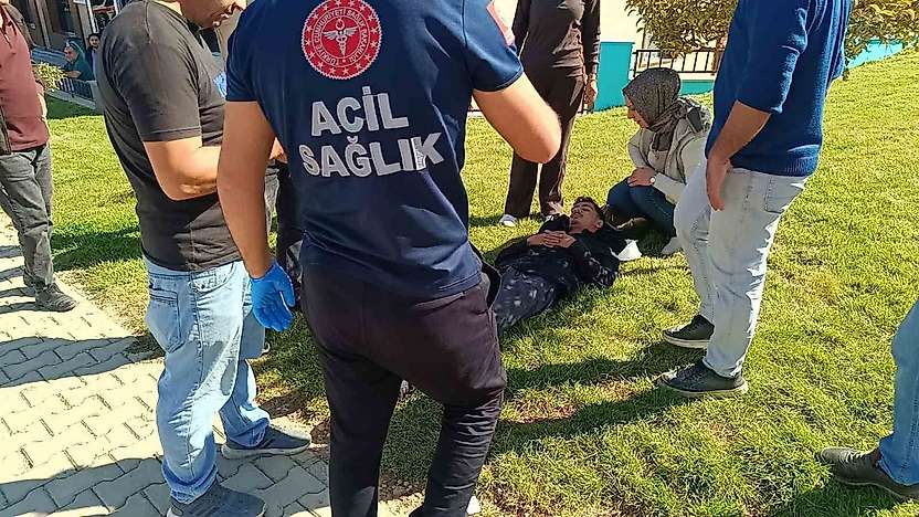 Adıyaman'da otomobil ile motosiklet çarpıştı 1 yaralı