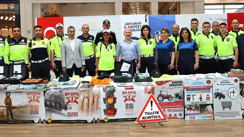Park AVM'de Trafik haftası etkinliği düzenlendi