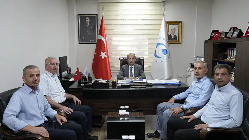 Rektör Keleş İlim Yayma Cemiyeti heyetini ağırladı