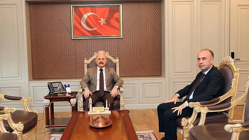 Rektör Keleş, Vali Varol'la bir araya geldi