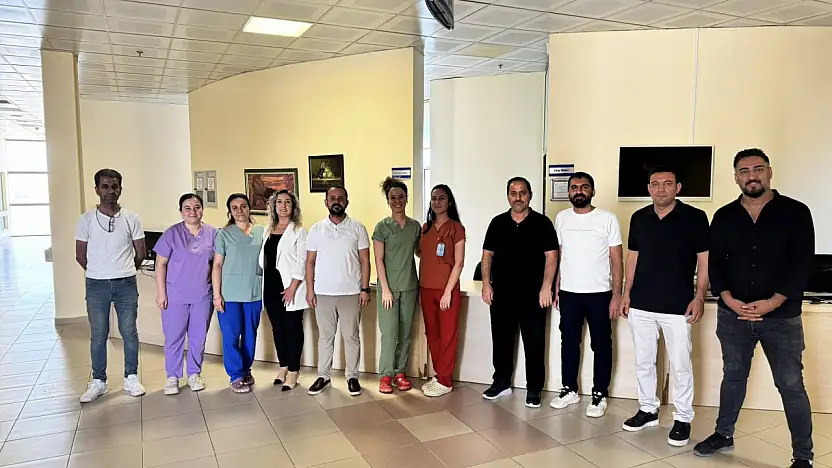 Sağlık-Sen heyetinden Besni devlet hastanesine ziyaret