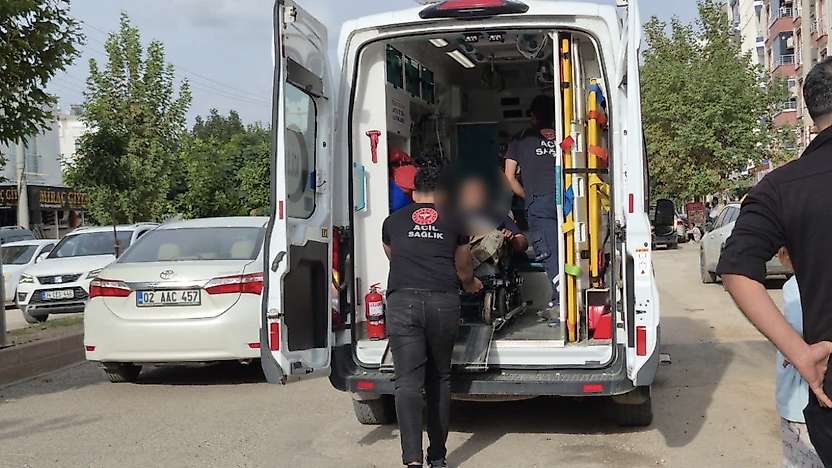 Adıyaman'da saldırıya uğrayan şahıs yaralandı