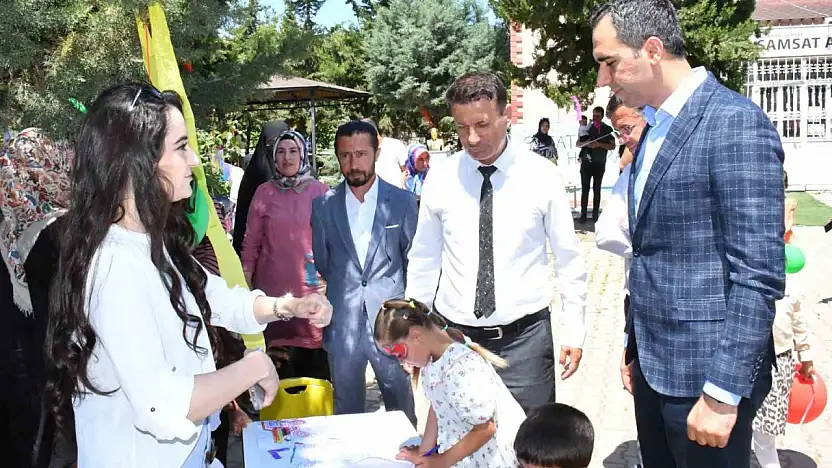 Samsat çocuk şenliği coşkuyla gerçekleştirildi