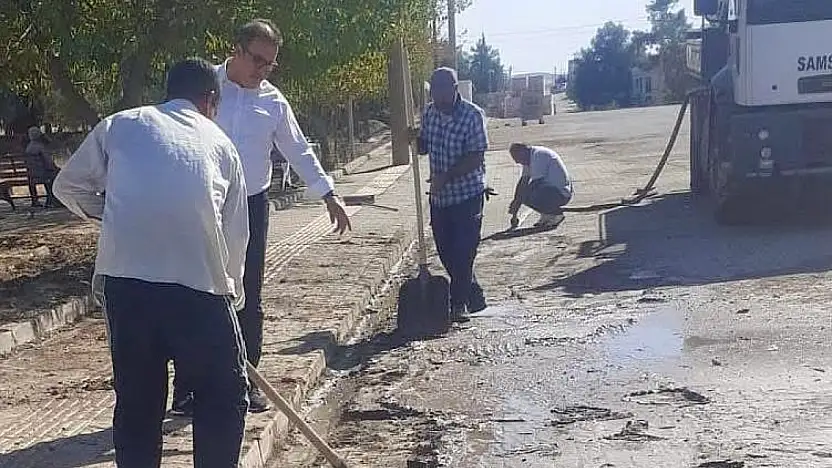 Samsat'ta kış hazırlıkları başladı