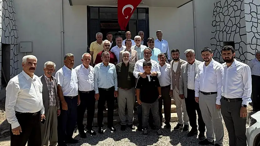 Samsat Taşkuyu Köyünde Cami ve Taziye evinin açılışı gerçekleştirildi