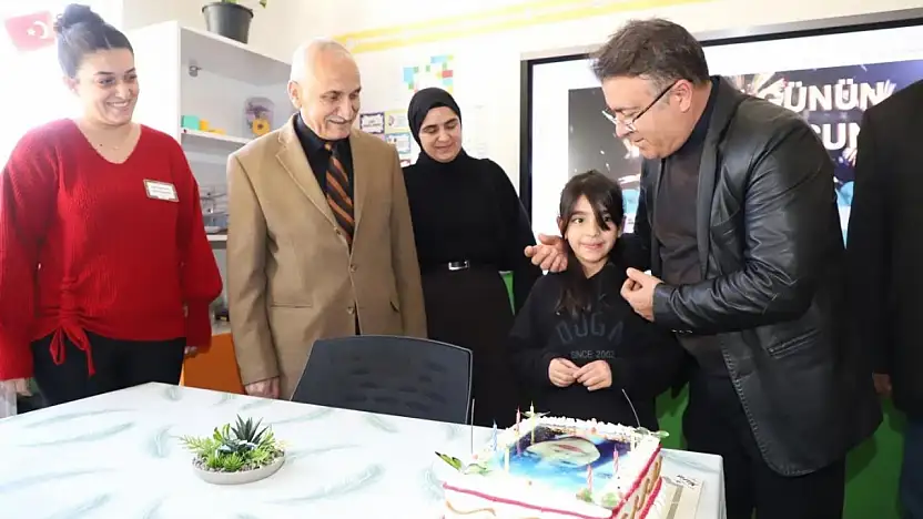 Şehit emaneti Afra'ya 8'inci yaşında anlamlı sürpriz